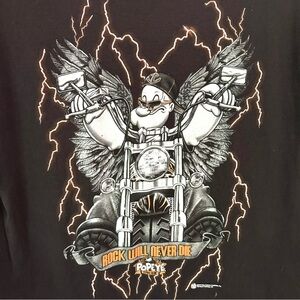Popeye Biker Tee L